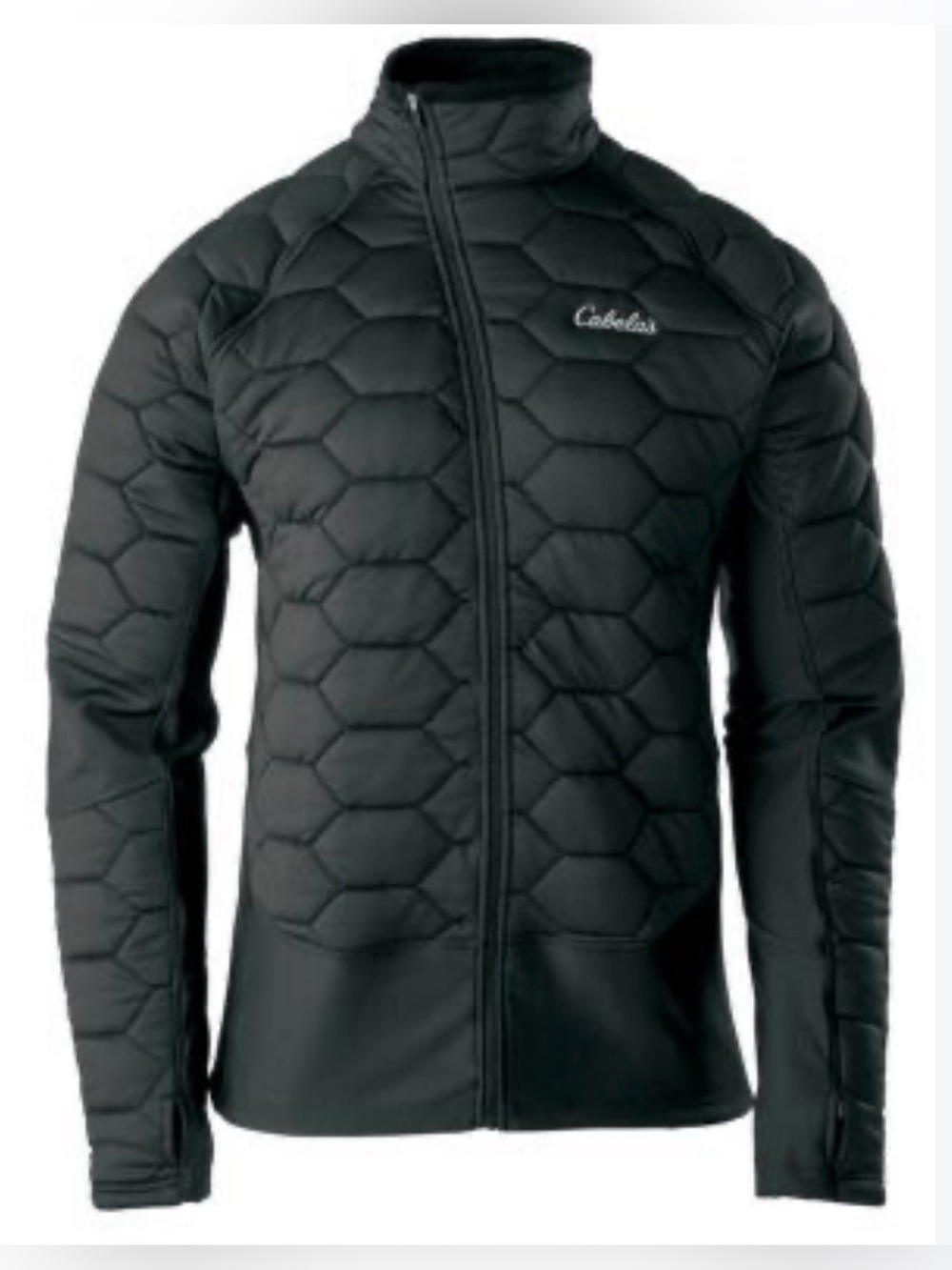 CABELA’S BLACK PRIMALOFT ECWCS POLAR WEIGHT MERINO WOOL INSULATED LAYER